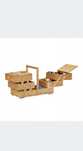 Pudełko do szycia Bamboo XXL wiele przegródek
