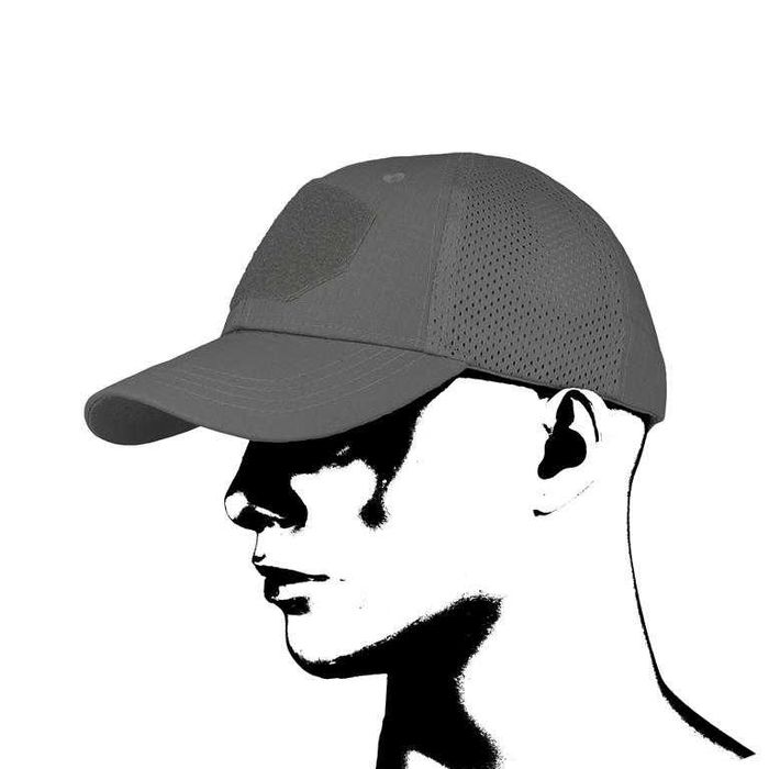 Czapka wojskowa  Baseball Mesh  szara CamoMG