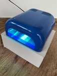 Lampa uv led hybrydy żele
