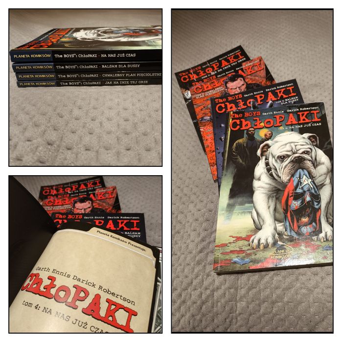 Komiks Chłopaki "The Boys" Tom 1-4