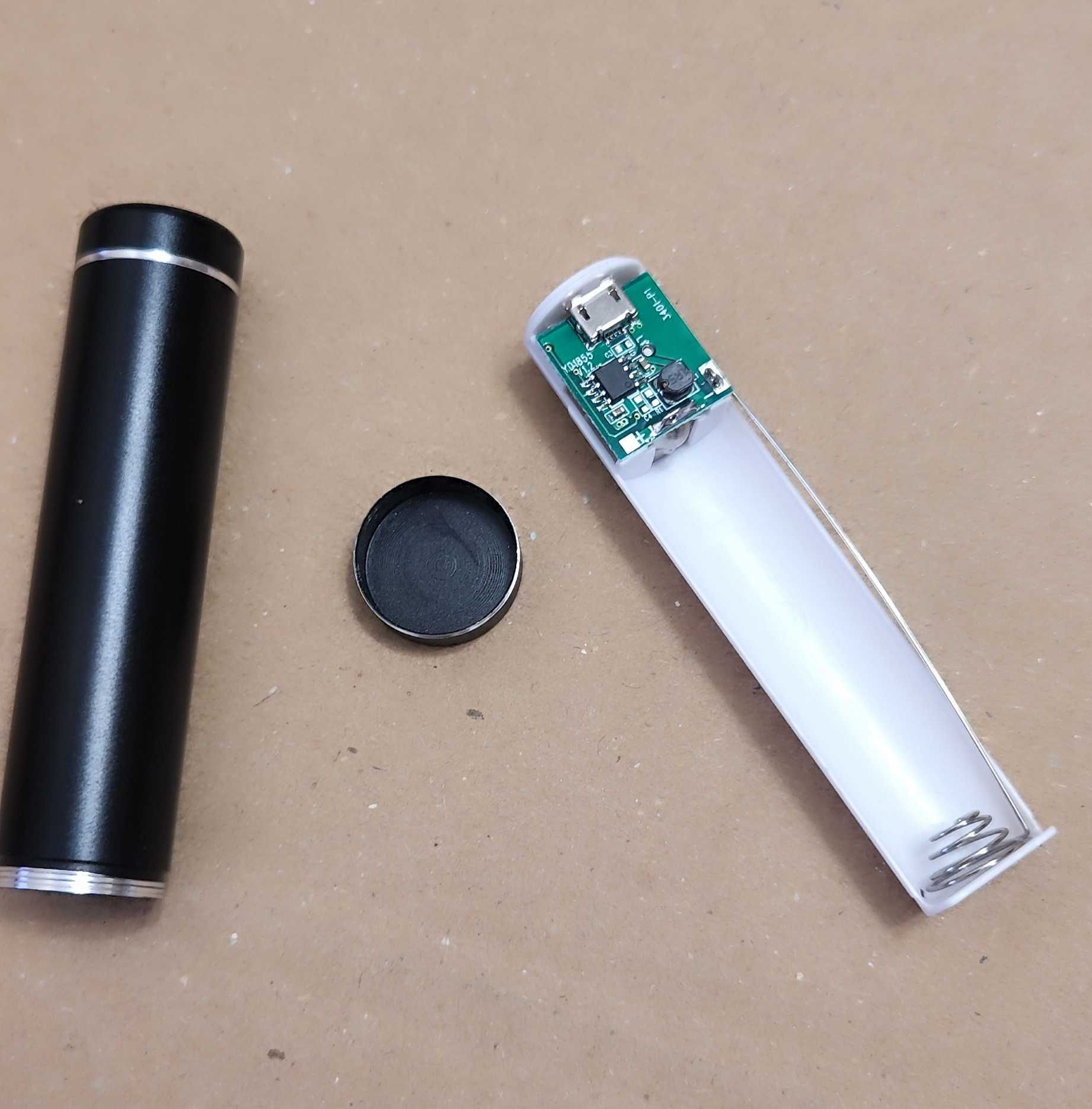 Корпус повербанк USB 5V 1A Power Bank 18650, метал павербанк PowerBank