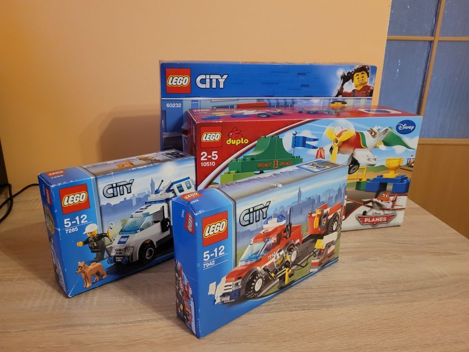 Lego City 60232 | 7942 | 7285 | Duplo 10510 | Nowe | Super zestaw