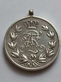 Saksonia - medal Fryderyka Augusta III - srebro
