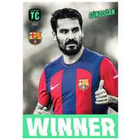 Karta Panini 183 Top Class 2024 Gundogan Winner