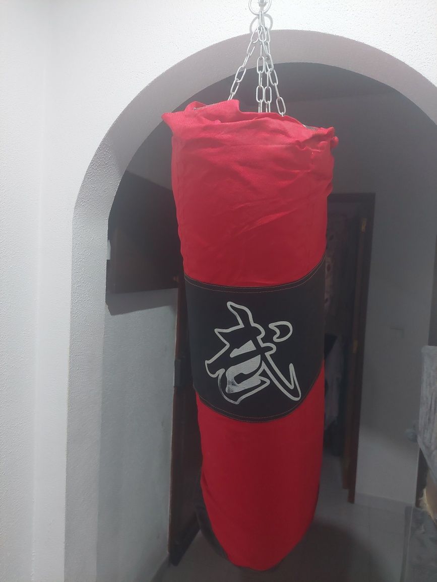 Saco de boxe para exercicio