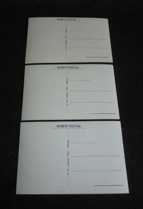 Bilhete Postal Antigo Braga Portugal Pax