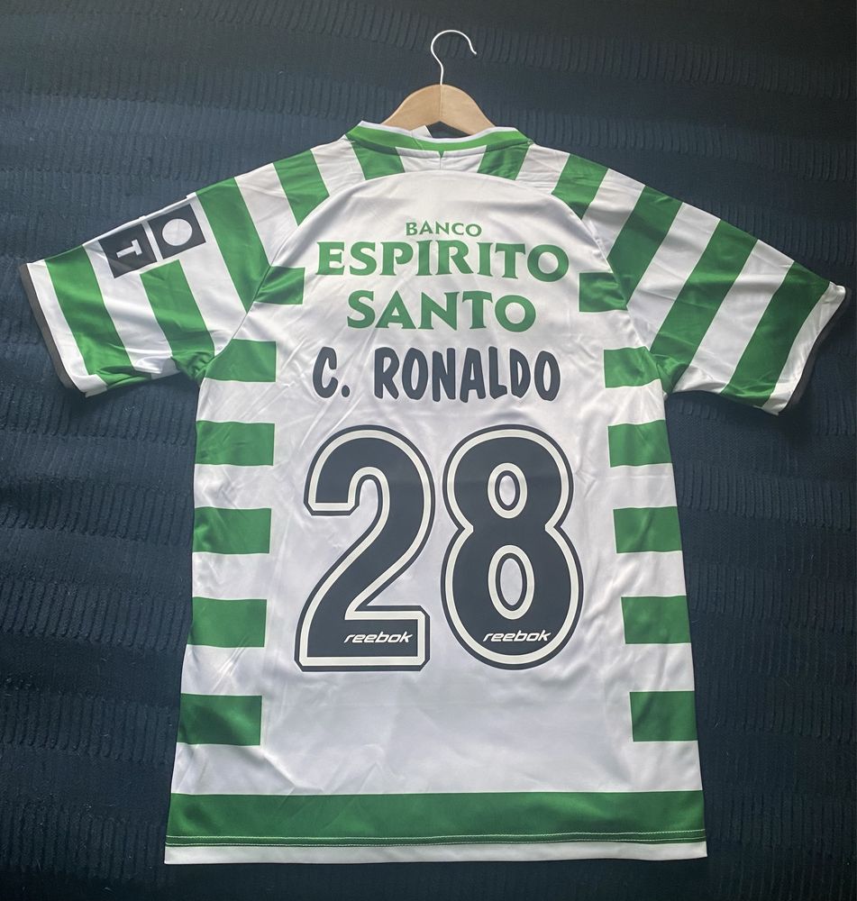 Camisola Retro Ronaldo Sporting