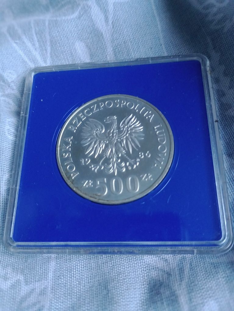 500 złotych - Ochrona środowiska - Sowa z młodymi