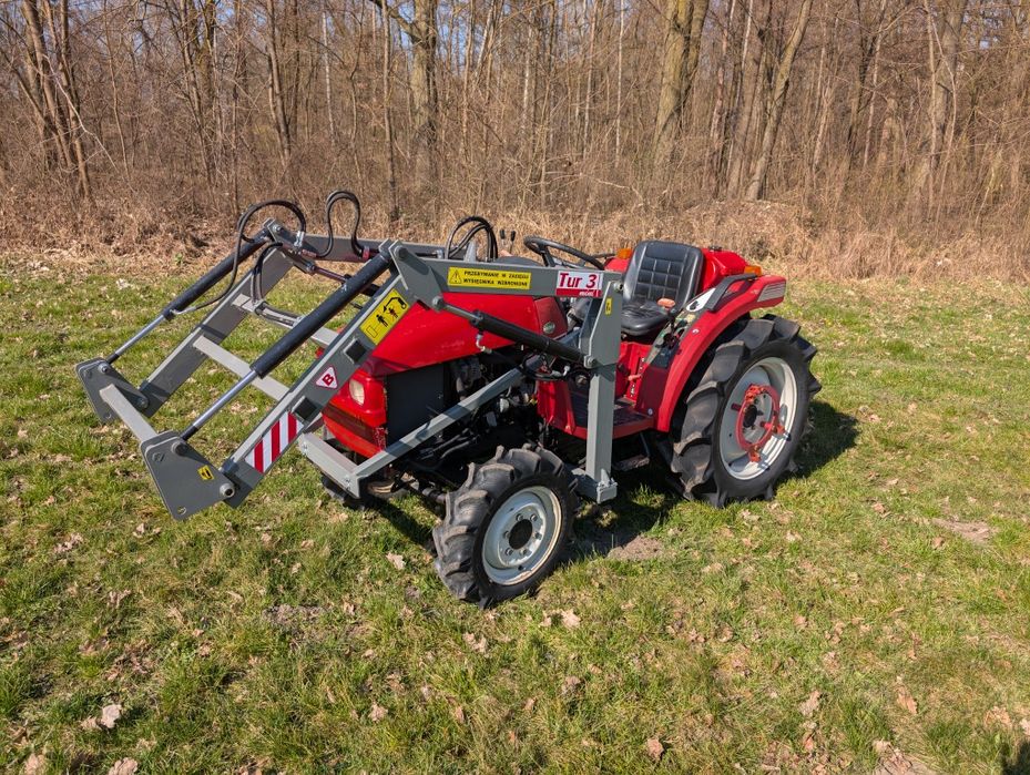 Traktorek Mitsubishi MT205 ISEKI YANMAR KUBOTA 21KM TUR Rewers