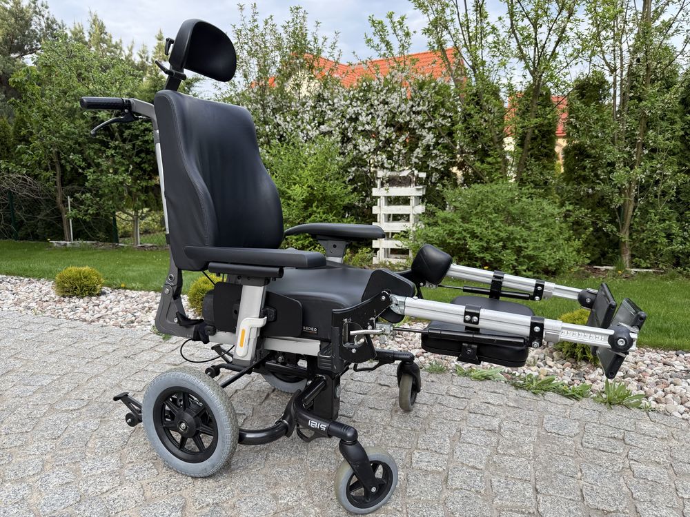 Wielofunkcyjny wózek inwalidzki IBIS X-series dla opiekuna Full opcja