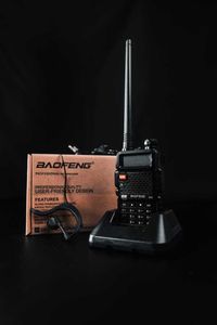 ОПТ! Рація, радіостанція BAOFENG UV-5R 5W | FM | гарнітура РТТ|VHF/UHF