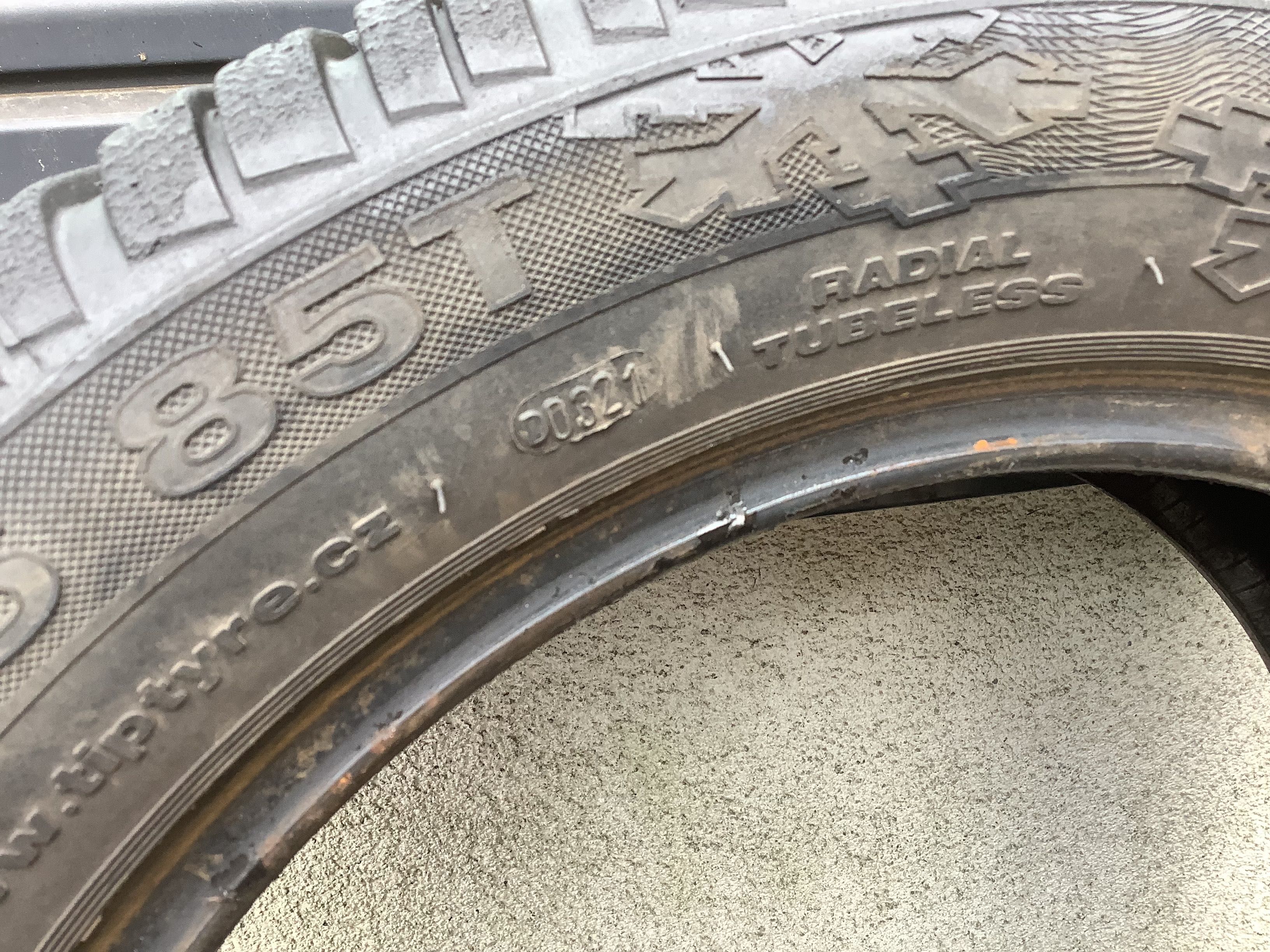 TIP TIRE 195/55r15 2szt opony zimą zimowe 6,5mm 2021