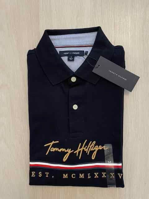 Tommy Hilfiger - koszulka męska polo, M.