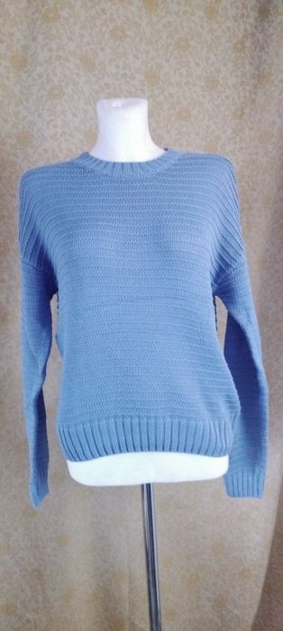 Sweter niebieski H&M rozm. XS