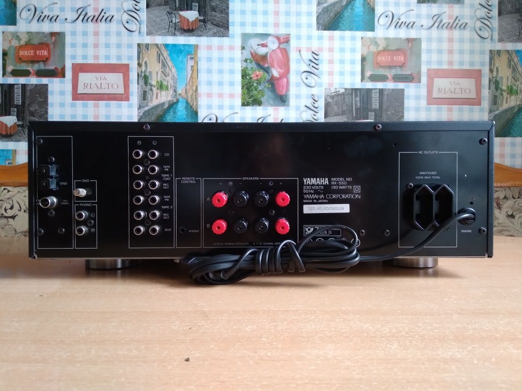 Яркий,стильный,мощный Yamaha RX-550,2×90Вт,АССОРТИМЕНТ,гарантия!