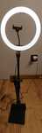 LAMPA PIERŚCIENIOWA LED RING ze statywem do filmów zdjęć makijażu