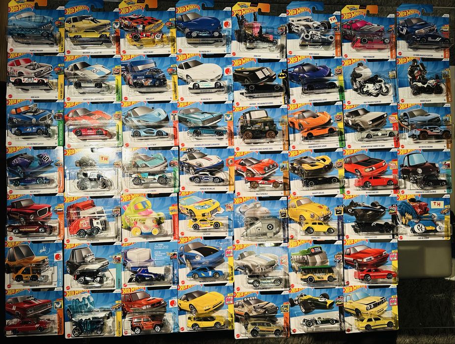 Hot wheels 2024 pełna kolekcja 262 sztuki Samochodziki Resoraki