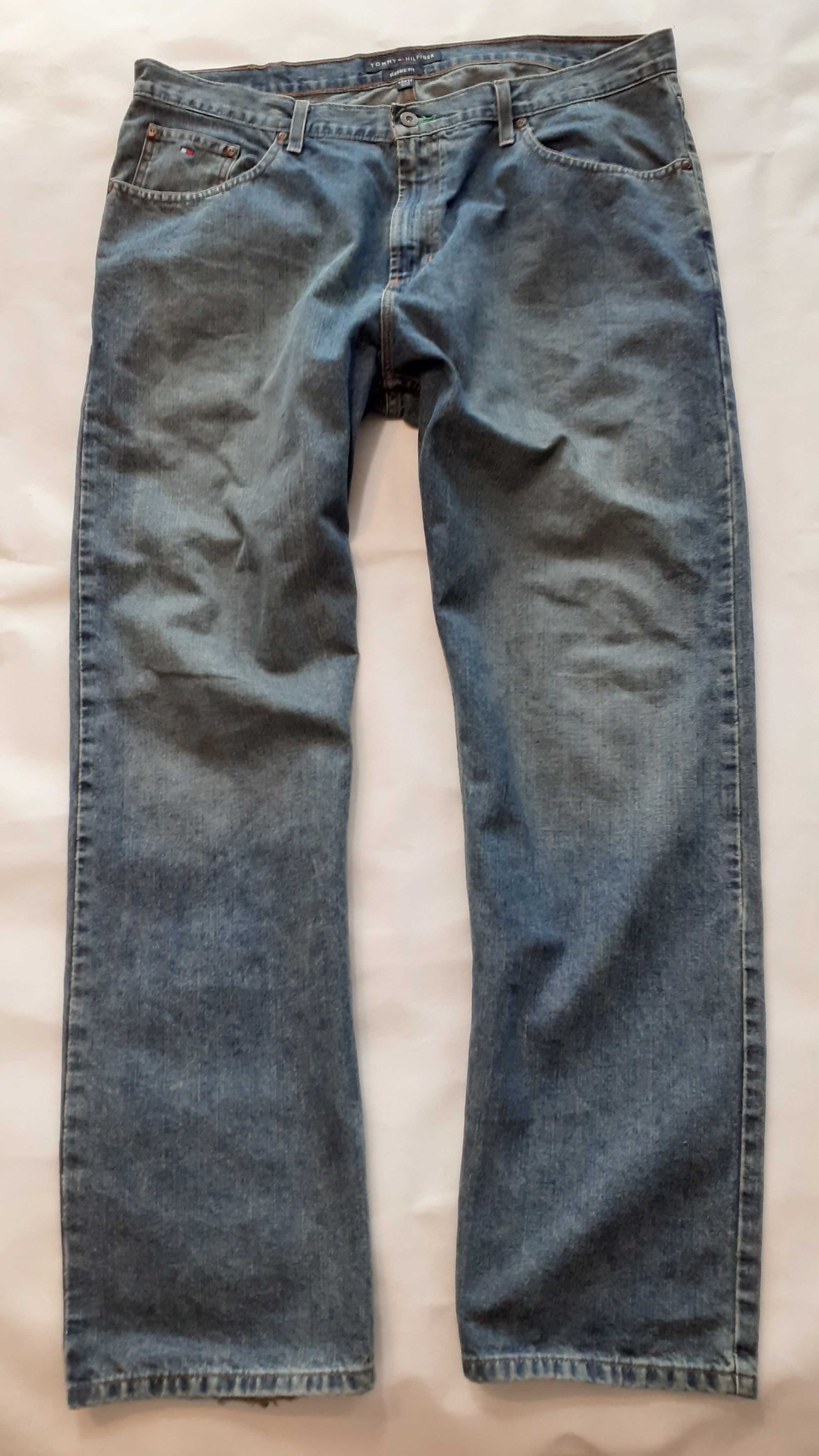 TOMMY HILFIGER 105cm 40 32 spodnie męskie jeansowe denim