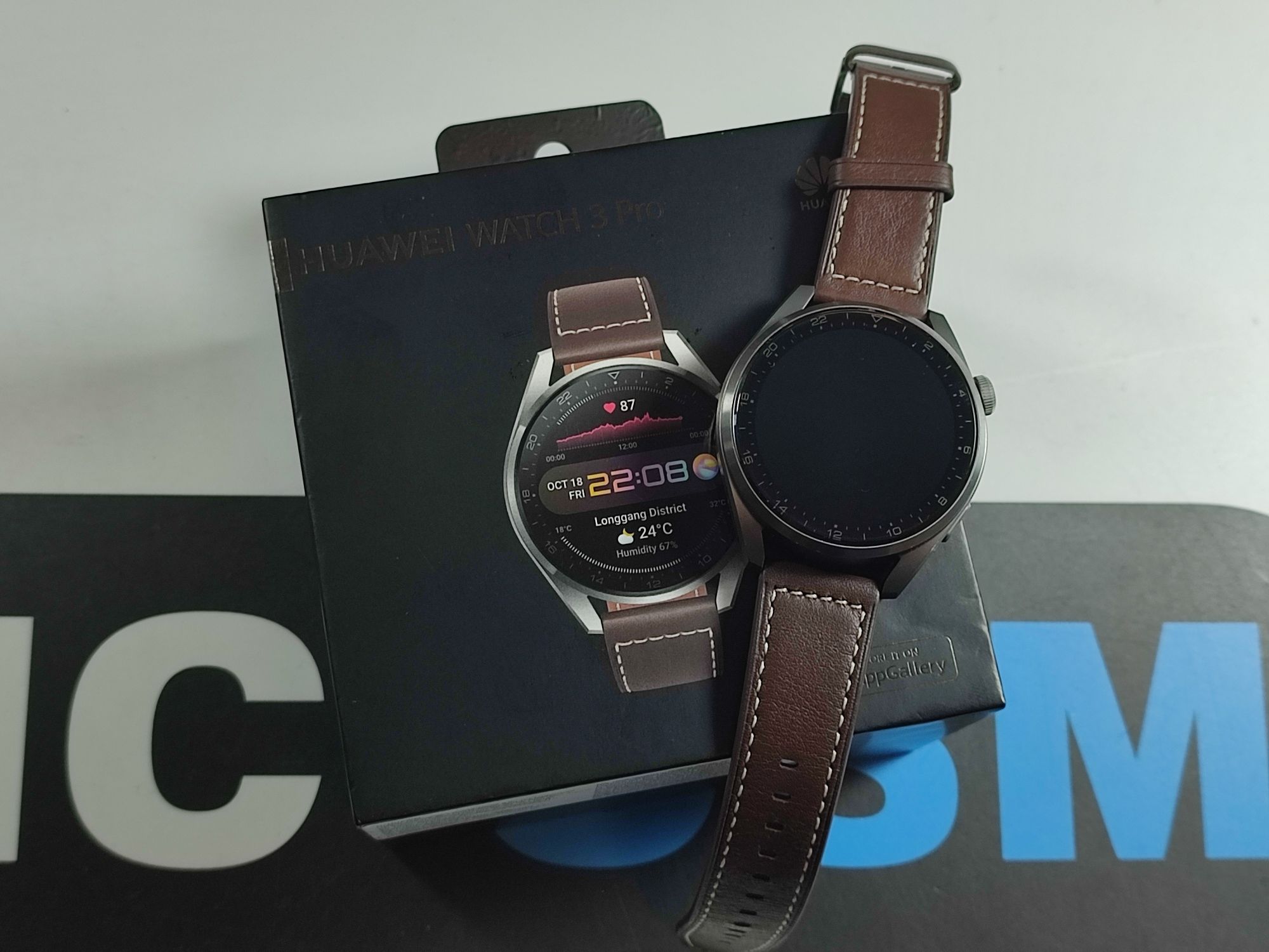 Sklep jak nowy Smartwatch Huawei Watch 3 Pro GLL-AL01 Tytanium Gray