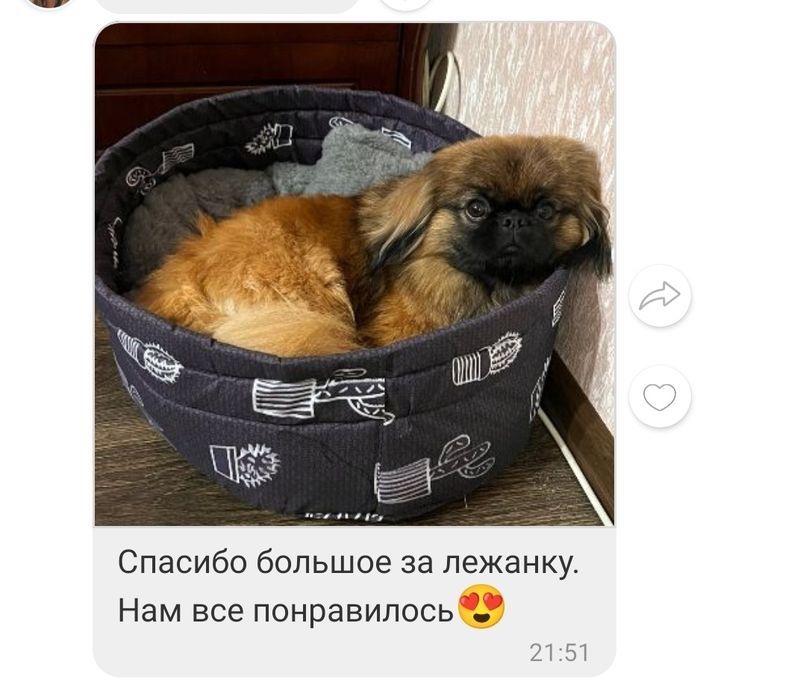 Лежак для собак, лежанка, лежачок, спальное место для собак и кошек