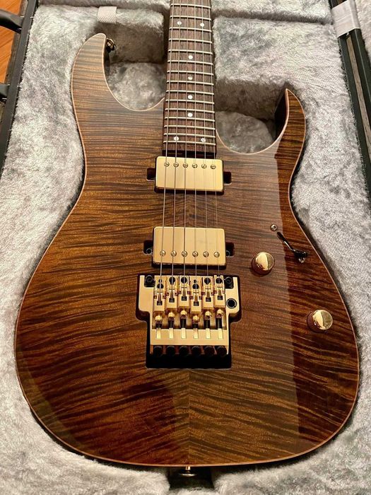 Ibanez JCRG11R-GTE J-Custom, Golden Tiger Eye, Limited Ed.