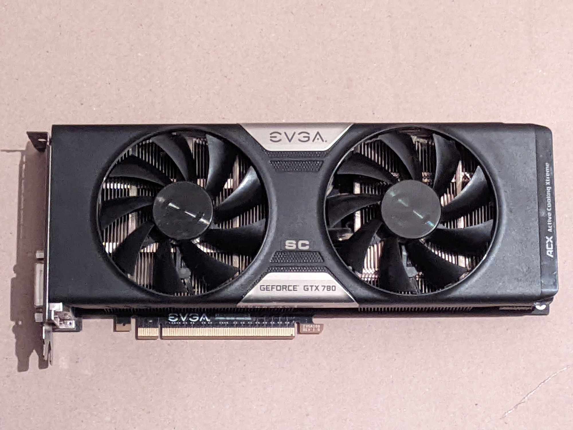 EVGA GTX 780 GDDR5 320bit