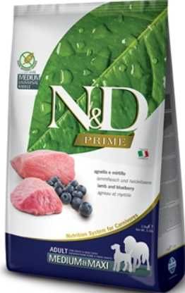 Farmina N&D Jagnięcina z borówką 20kg bezzbożowa