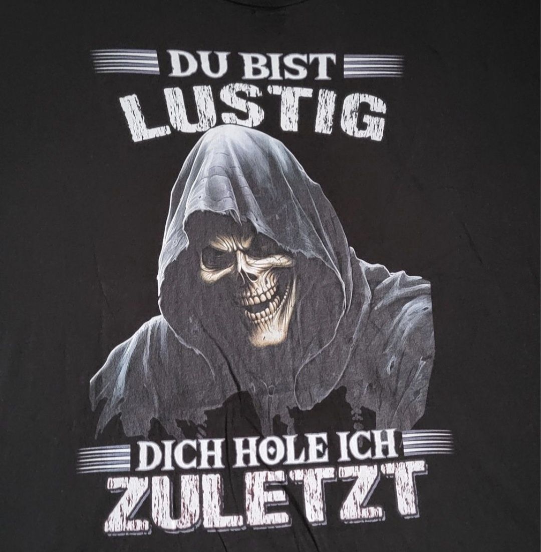Koszulka tshirt moto czaszka śmierć kosa 6XL różne rodzaje