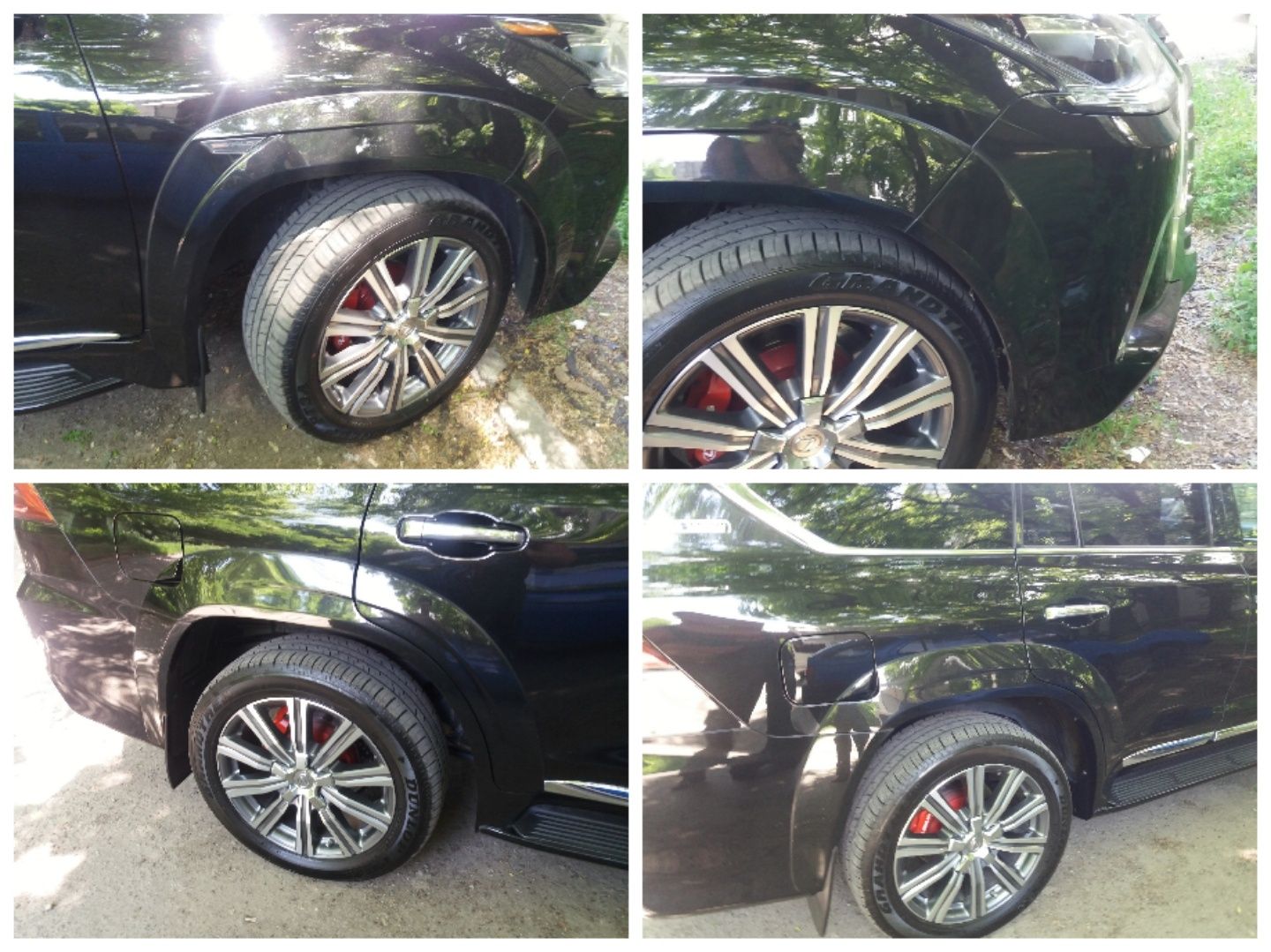 Расширители арок    Lexus  GX, LX Porsche, Toyota  Cruiser 200