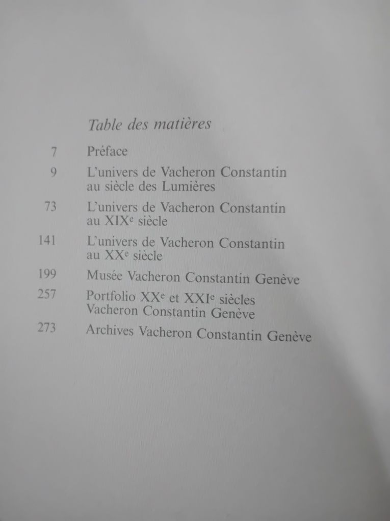 L'Univers de Vacheron Constatin Geneve