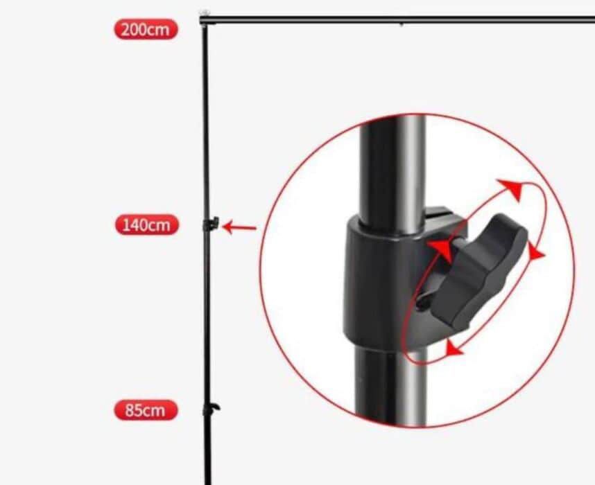 Кріплення для фону студійні ворота на один фон