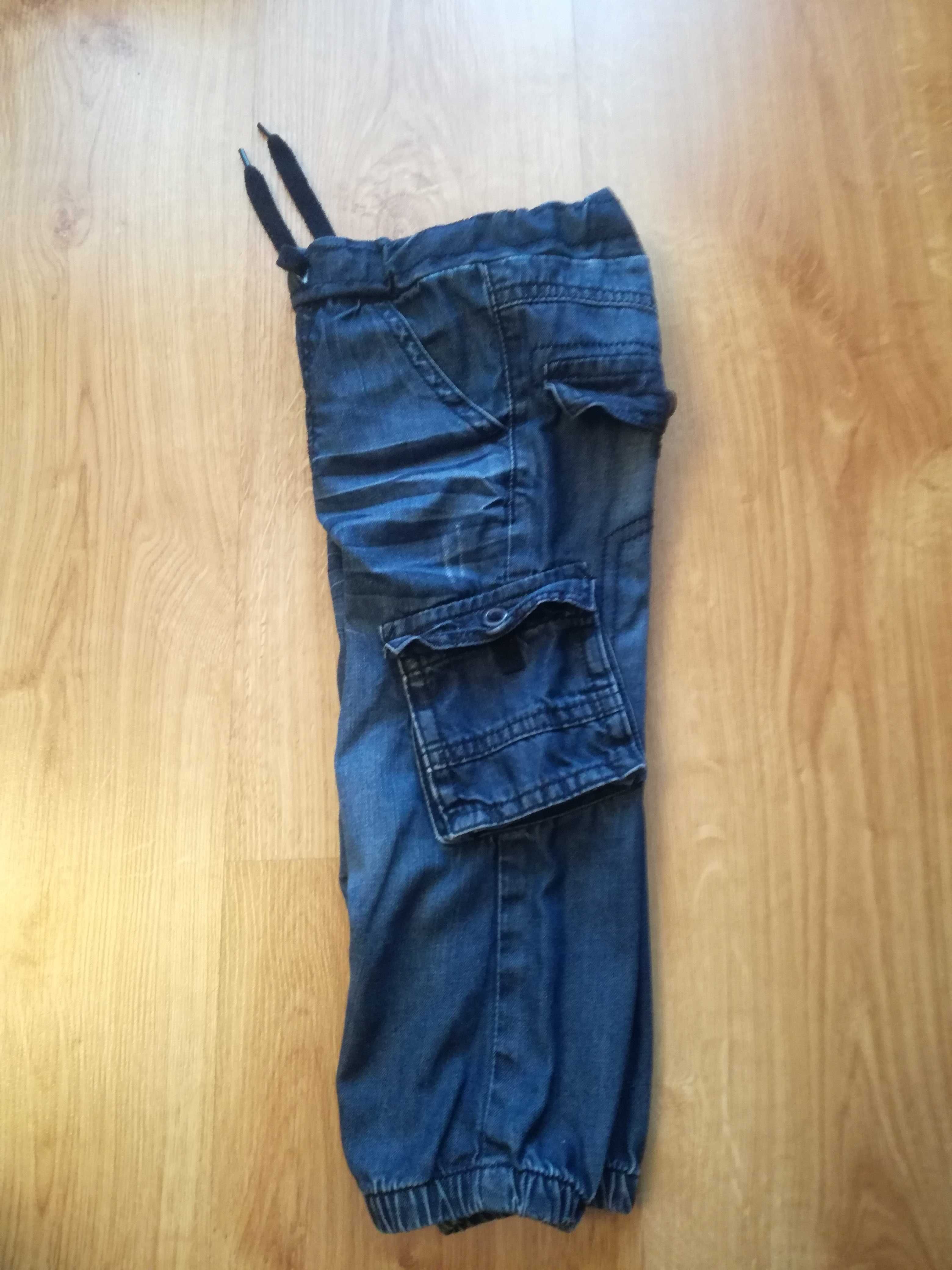 Spodnie dziecięce jeans bojówki Name It rozm . 86
