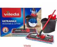 Mop płaski Videda Ultramax Microfibre & Cotton