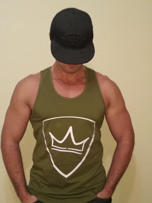 Майка для зала, бодибилдинга, тренировок BELEGEND, POWERHOUSE GYM