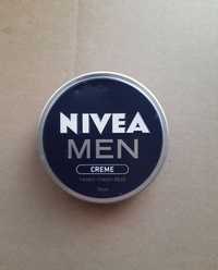 NIVEA MEN Creme krem dla mężczyzn twarz ciało ręce 75ml pudełko metal