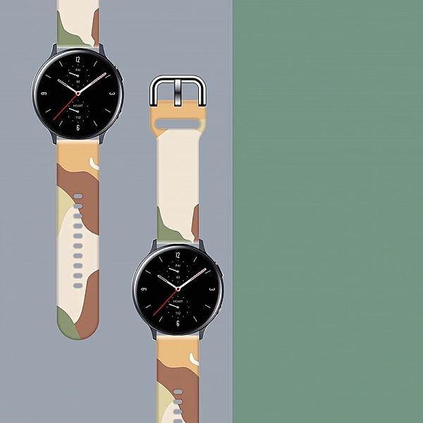 Strap Moro opaska do Samsung Galaxy Watch 46mm silikonowy pasek branso