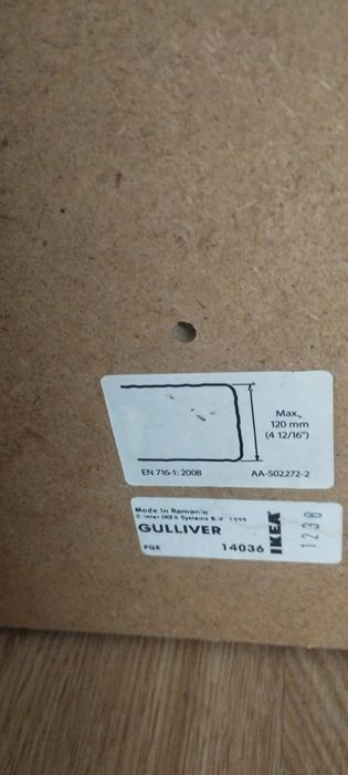 Berço  de bebé branco