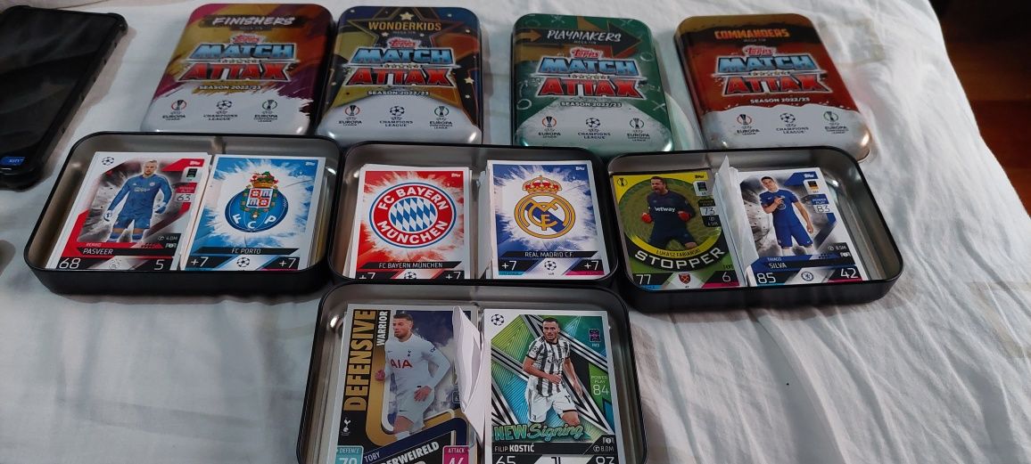 Cartas Match Attax 22/23 Originais Toops Compro ou Troco NOVAS