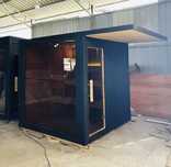 Sauna ogrodowa z Sosny Fińskiej – 2,0 × 2,0 × 2,1 m