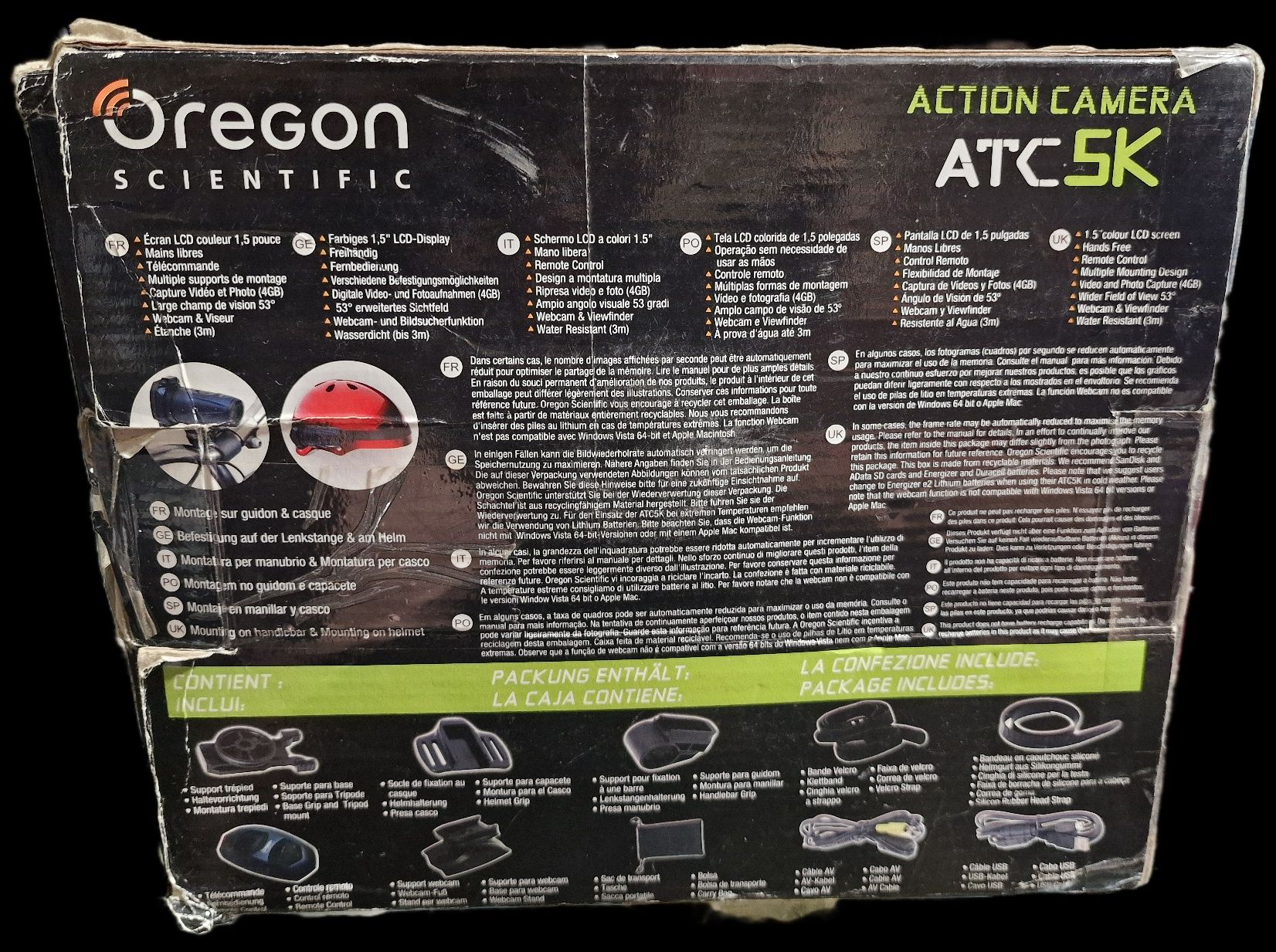 Kamera Sportowa Oregon Scientific ATC5K