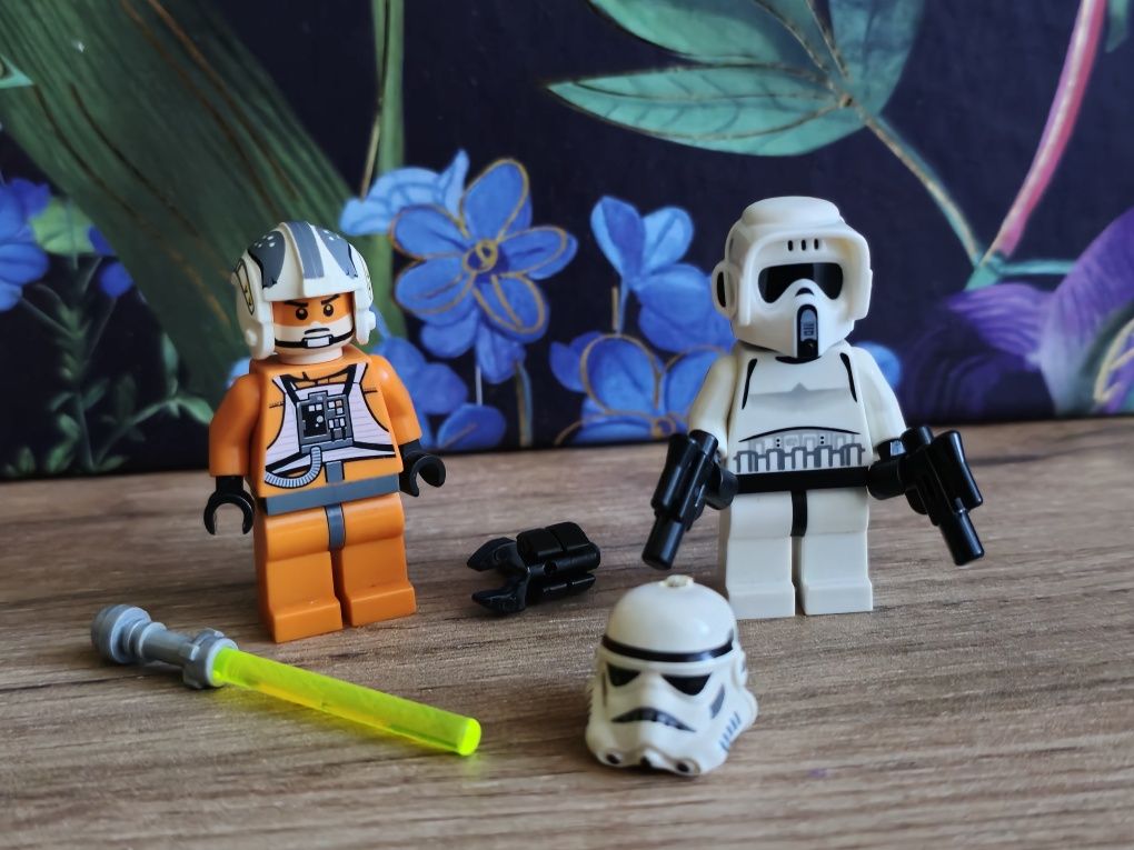 Lego Star Wars Zev Senesca, Stormtrooper Key Chain, Scout Trooper