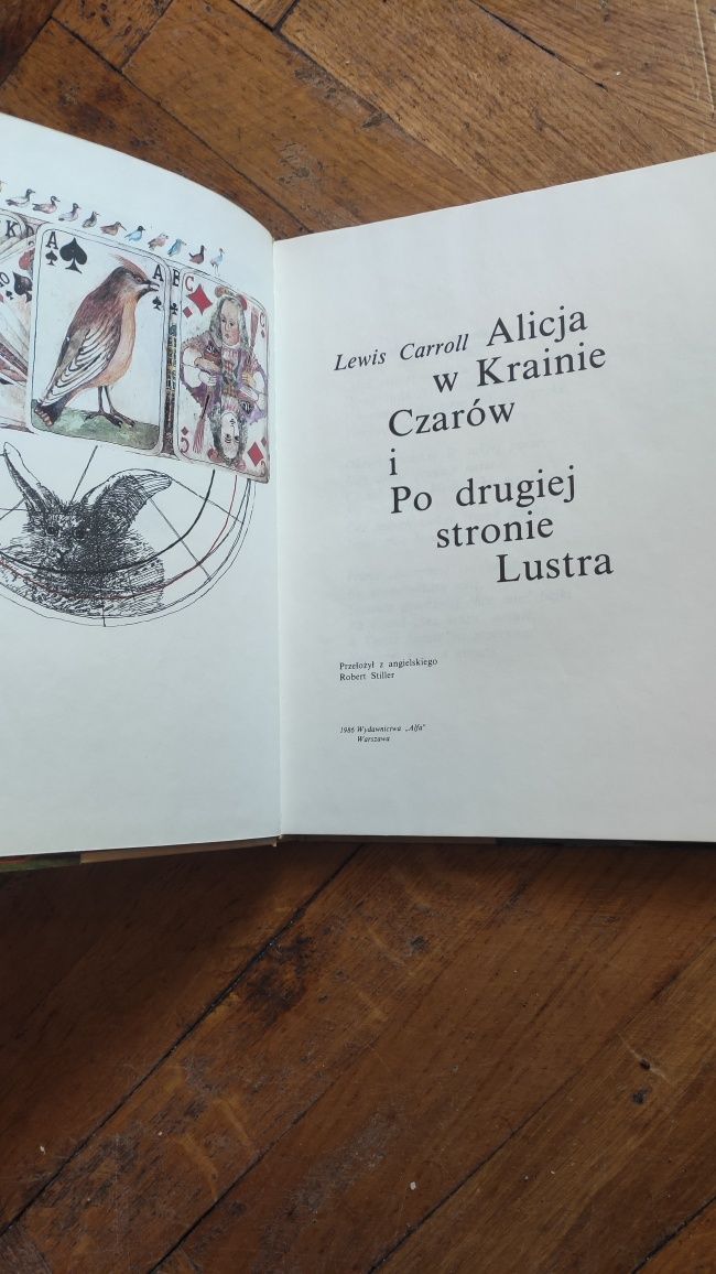 Alicja w krainie Czarów i Po drugiej stronie lustra. L. Carrill