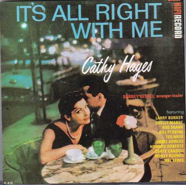 Cathy Hayes – "It's All Right With Me" CD
