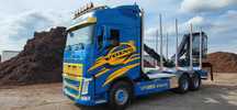 Volvo FH13.540 6X4  cena BRUTTO  do drewna do lasu Epsilon LOGLIFT Z