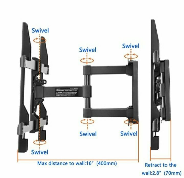 Uchwyt stojak do montażu telewizora PERLEGEAR 37-70" gratis HDMI