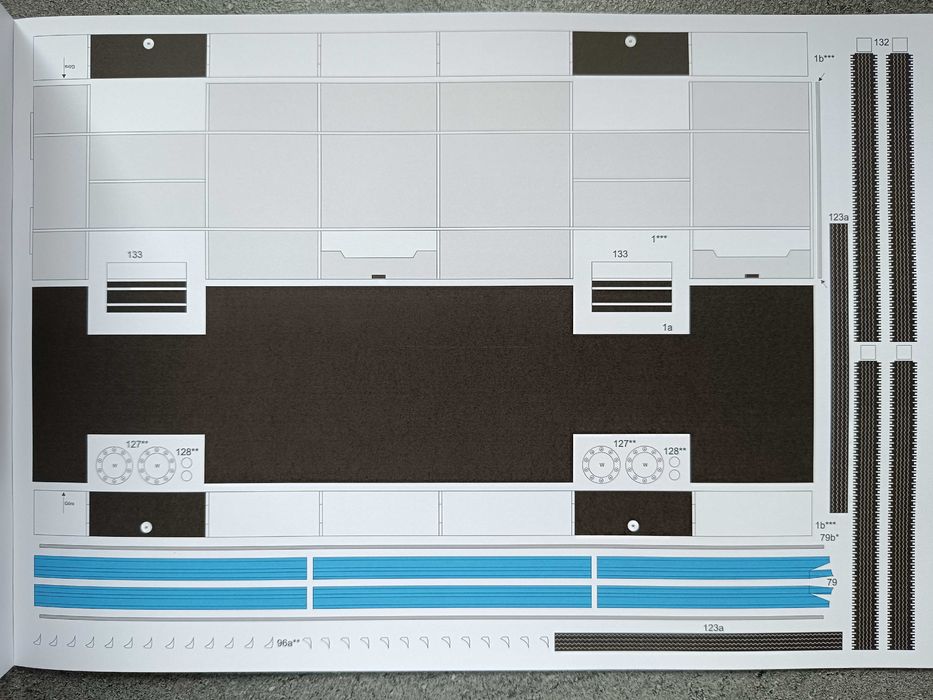 Model kartonowy Angraf 271: Autobus IKARUS 280
