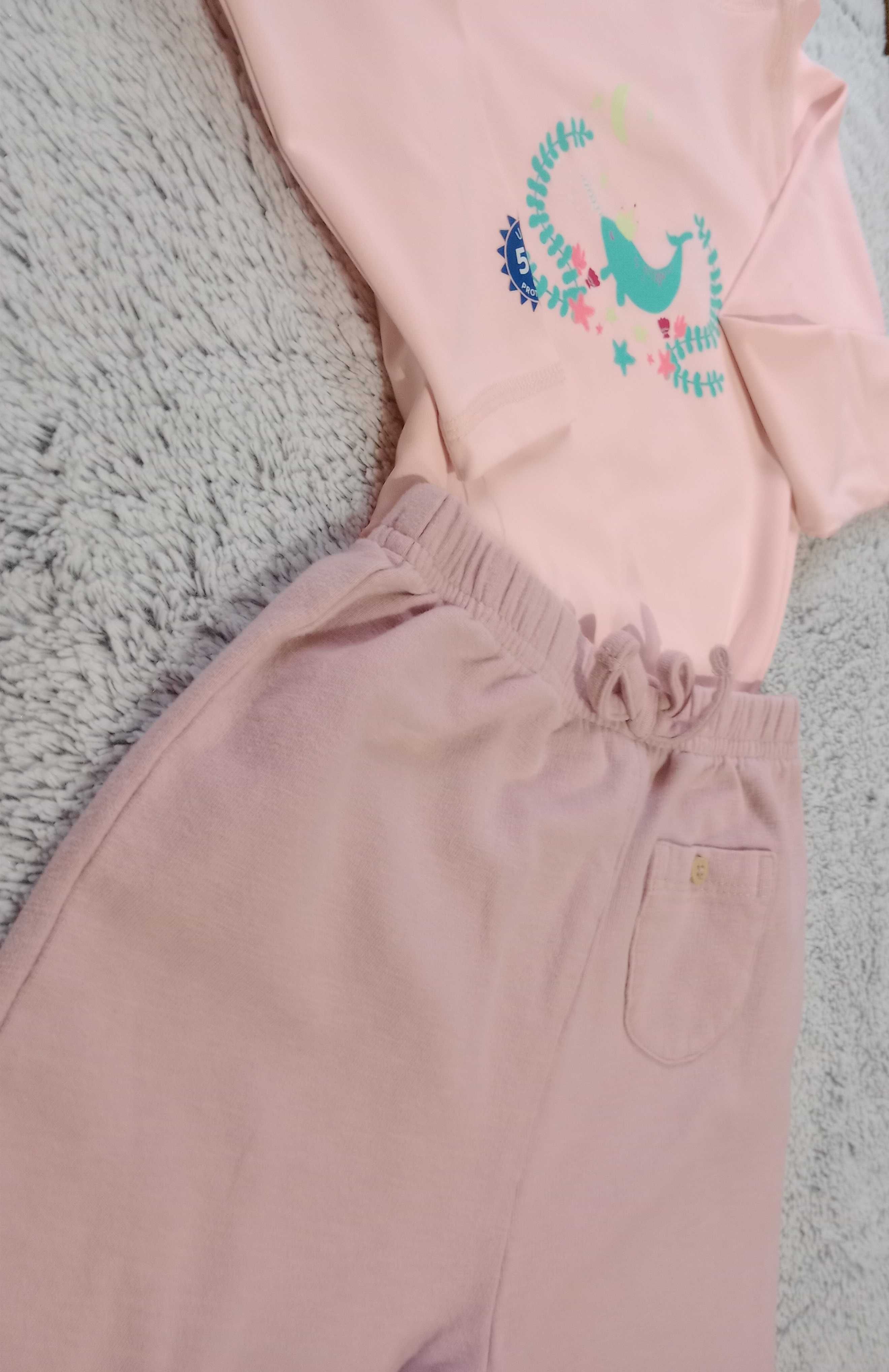 Conjunto calças e camisola, 12/18 meses  - Zara e Nabaiji Como Novo