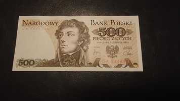 PRL banknot 500 zł