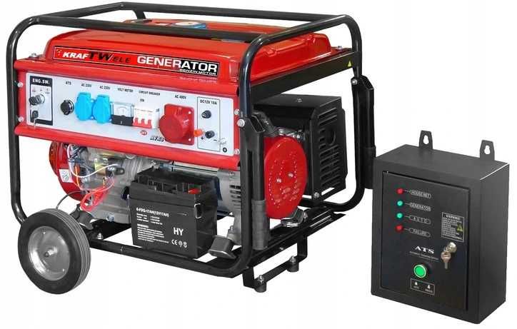 Generator Agregat Prądotwórczy KW9800 3F ATS 9,8KW 400V