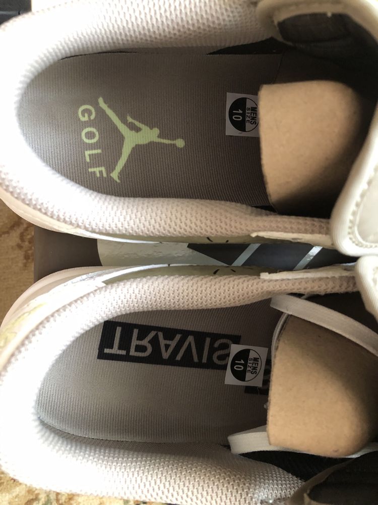 Кросівки Travis Scott air Jordan 1 low golf оригінал під замовлення